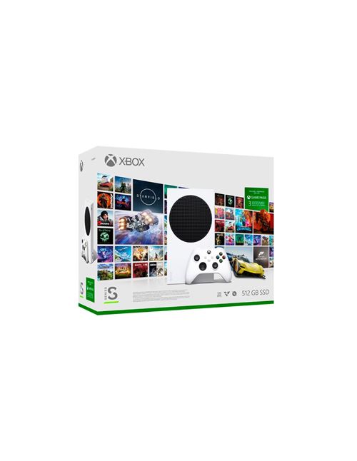 Consola Xbox Series S 512GB + 3 Meses Game Pass Ultimate