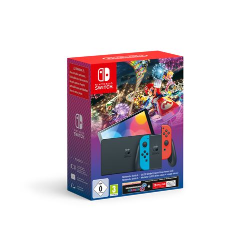 Consola Nintendo Switch OLED Edição Mario Kart 8 Deluxe