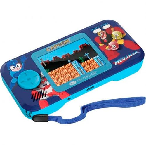 Consola de Jogos Retro Portáteis Pocker Player Megaman