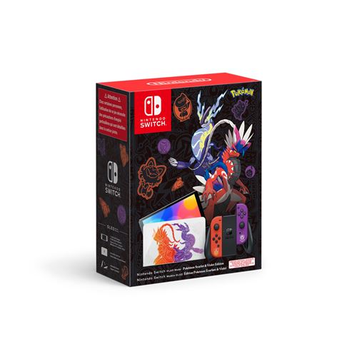 Consola Nintendo Switch OLED Pokemon Scarlet & Violet Edition