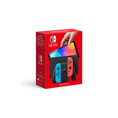 Consola Nintendo Switch OLED Azul/Vermelho - Recondicionado - REtech - Grade B