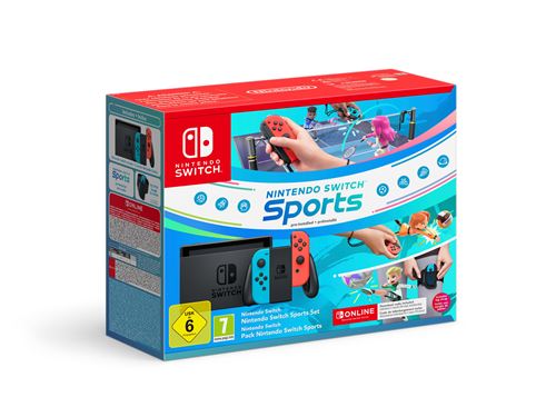 Consola Nintendo Switch + Nintendo Switch Sports + 3 Meses Nintendo Switch Online