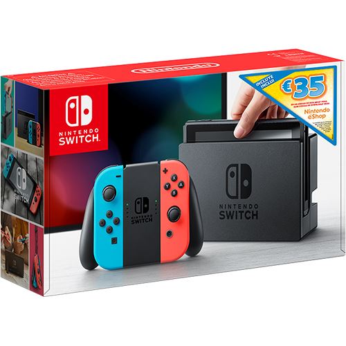 Consola Nintendo Switch Neon + 35€ Nintendo eShop