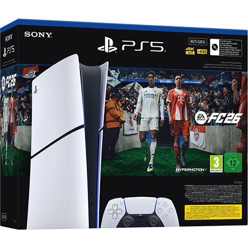 Consola PlayStation®5 - Slim Digital - 825GB + Jogo EA Sports FC 26 - PS5