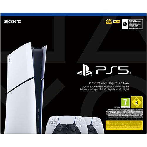 Consola Playstation PS5 Slim Digital + Comando PS5 DualSense™