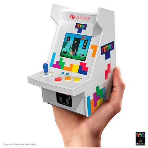 Consola de Jogos Retro Micro Player Tetris 2.75"