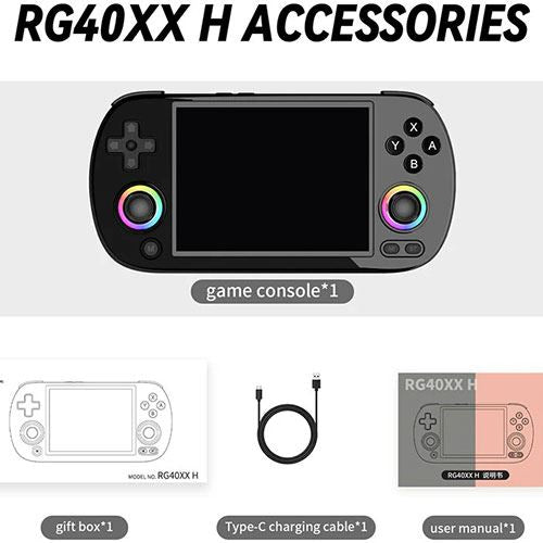 Consola Retro Anbernic RG40XXH - Preto