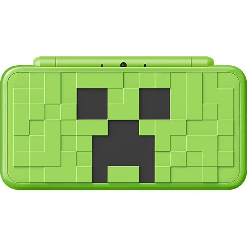 Consola New Nintendo 2DS XL - Creeper Edition + Minecraft: New Nintendo 3DS Edition