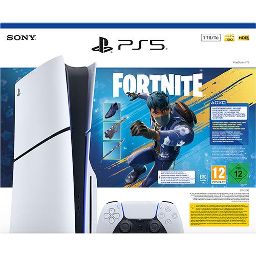 Consola PlayStation®5 Slim Standard - 1TB - 2025 + Fortnite  Flowering Chaos - PS5