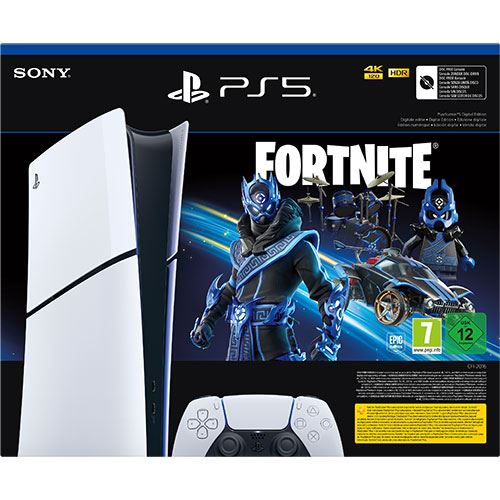 Conjunto PS5 Slim Digital - Fortnite® Cobalt Star