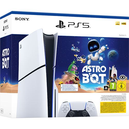 Consola Playstation PS5 Slim Standard + Astro Bot - PS5