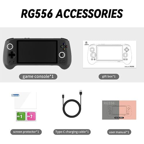 Consola Retro Anbernic RG556 - Preto