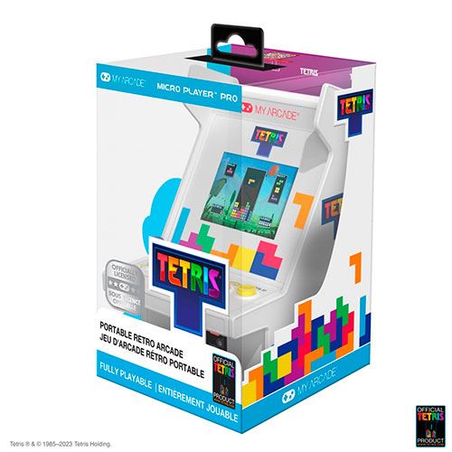 Consola de Jogos Retro Micro Player Tetris 2.75"