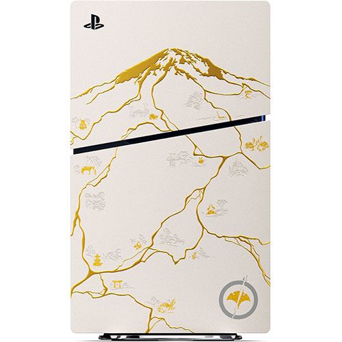 Consola Playstation PS5 Slim Standard - Ghost of Yōtei™ - Edição Limitada Gold + Jogo Ghost of Yōtei™ - PS5