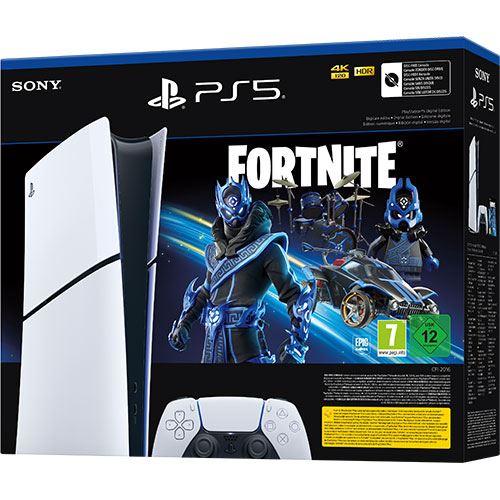 Conjunto PS5 Slim Digital - Fortnite® Cobalt Star