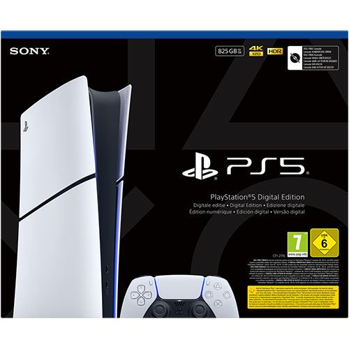 Consola PlayStation®5 - Slim Digital - 825GB - 2025