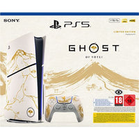 Consola Playstation PS5 Slim Standard - Ghost of Yōtei™ - Edição Limitada Gold + Jogo Ghost of Yōtei™ - PS5