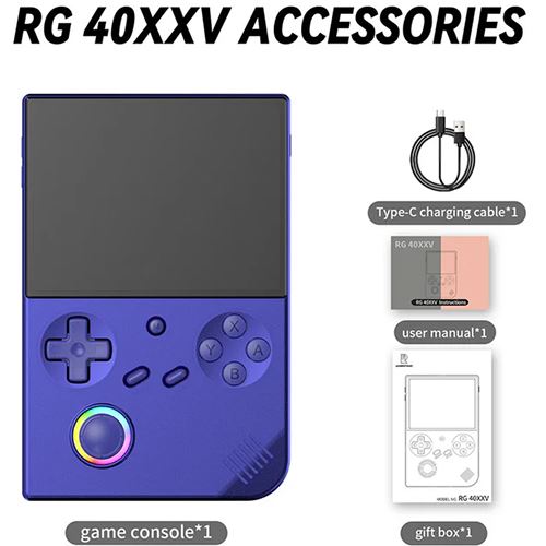 Consola Retro Anbernic RG40XXV - Azul
