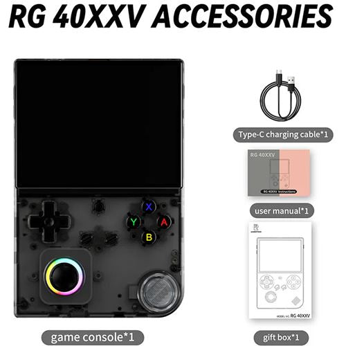 Consola Retro Anbernic RG40XXV - Preto