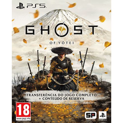 Consola Playstation PS5 Slim Standard - Ghost of Yōtei™ - Edição Limitada Gold + Jogo Ghost of Yōtei™ - PS5