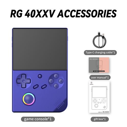 Consola Retro Anbernic RG40XXV - Azul