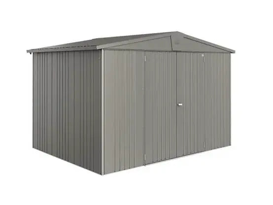 Abrigo de Jardim em Metal 7,20m² Esp. 0,53mm Europa 5 Biohort – Cinzento