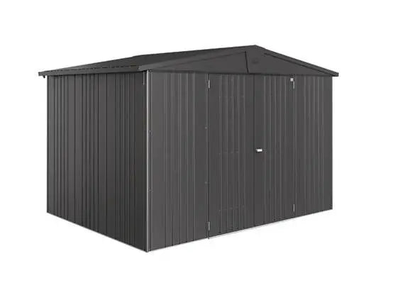Abrigo de Jardim em Metal 7,20m² Esp. 0,53mm Europa 5 Biohort – Cinzento