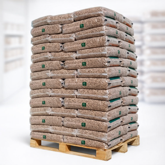 Pellets de madeira de Energia Natural – Palete de 15 kg 70 sacos