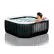 Inflatable Spa INTEX PureSpa Carbone – 6 People – 6 Jets + 140 Bubbles – Wi-Fi – Salt