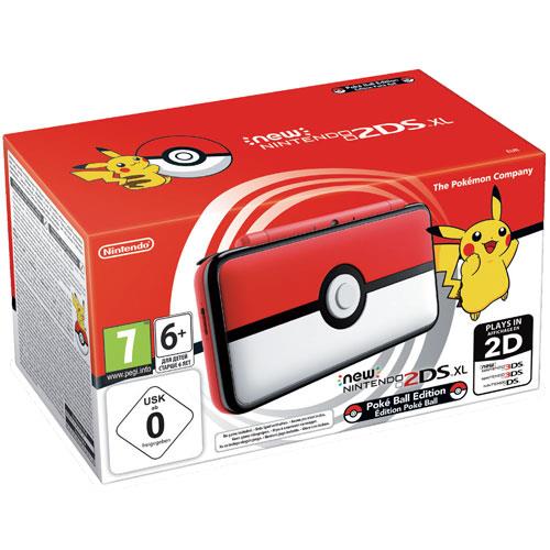 Consola New Nintendo 2DS XL Pokémon Ball Edition