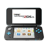 Consola New Nintendo 2DS XL (Preto + Azul Turquesa)