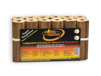 Briquetes de Madeira Premium 864kg | Palete 96 Packs NovaLenha | Combustível Ecológico Portugal Nova Lenha Premium