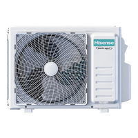 Ar Condicionado Hisense 2AMW52CF912 Multisplit 2x1 Quente/Frio 9000BTU+1200BTU
