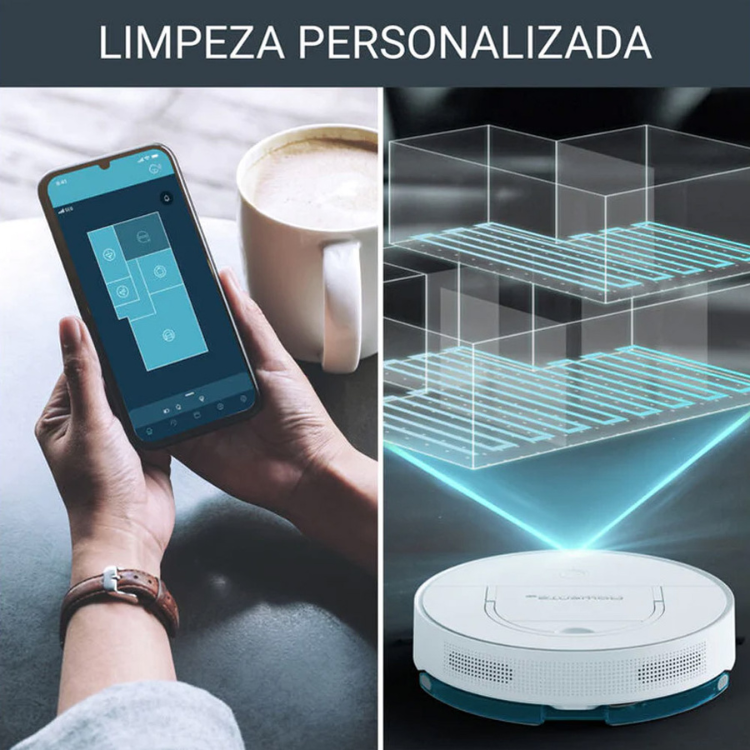 Aspirador Robot Rowenta X-Plorer Serie 130 Branco