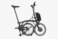 Bicicleta Elétrica Brompton Electric C-Line Explore Black