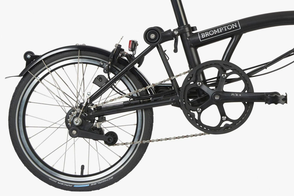 Bicicleta Elétrica Brompton Electric C-Line Explore Black