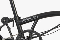 Bicicleta Elétrica Brompton Electric C-Line Explore Black