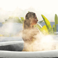 Spa Insuflável INTEX PureSpa Ardoise – 6 Pessoas – 170 Jatos de Bolhas – Wi-Fi – LED – Sal