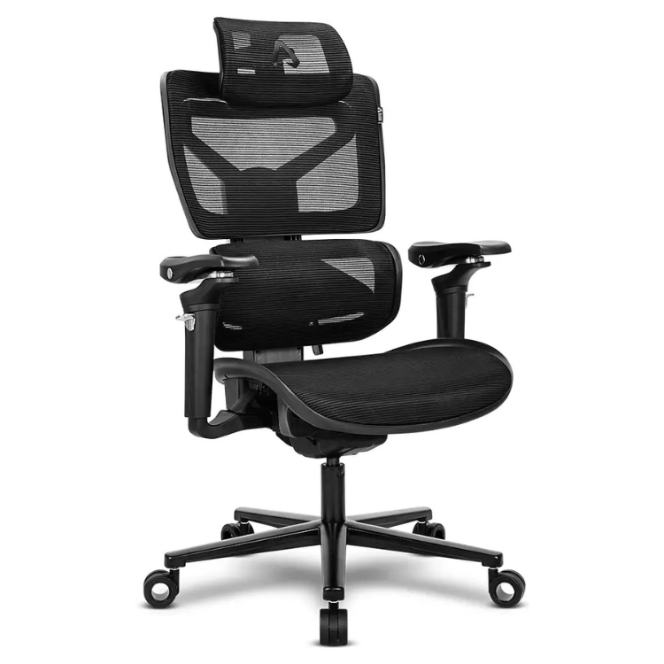 Cadeira Gaming Alpha Gamer Ergonómica Mist Preto