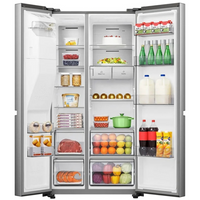 Frigorífico Americano Hisense RS818N4TIE 632L Inox