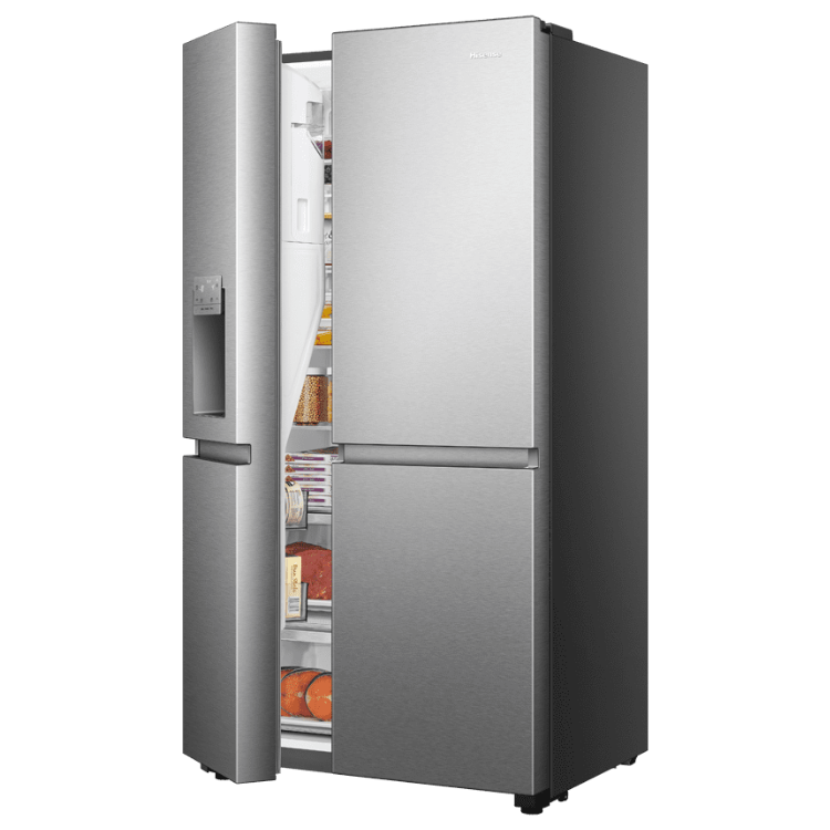 Frigorífico Americano Hisense RS818N4TIE 632L Inox