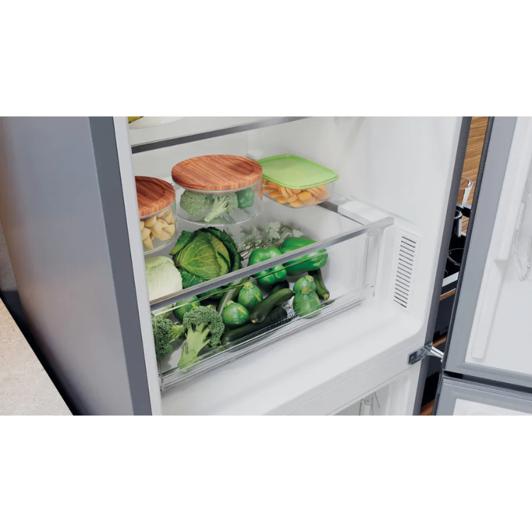 Frigorífico Combinado Hotpoint HAFC8TIA22SX 335L Inox