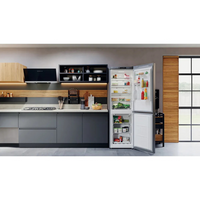 Frigorífico Combinado Hotpoint HAFC8TIA22SX 335L Inox