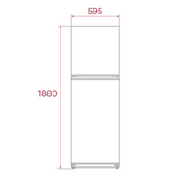 Frigorífico Combinado Teka NFL342C 302L Inox