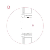 Frigorífico Combinado de Encastre Teka RBF43345FI 271L