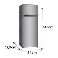 Frigorífico 2 Portas Infiniton FG-249D14XEA 204L Inox