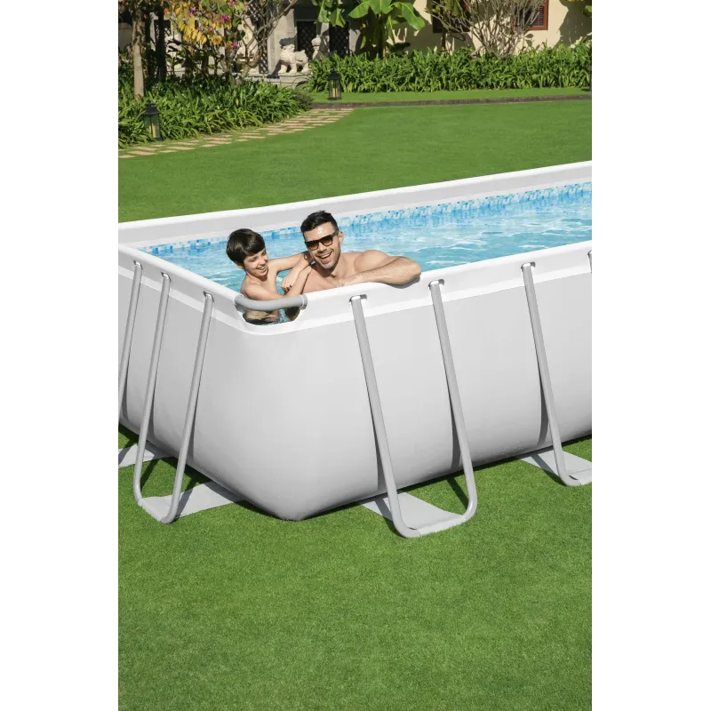 Piscina Exterior 5,50m x 2,7m x 1,2m Power Steel™ Bestway + Acessórios