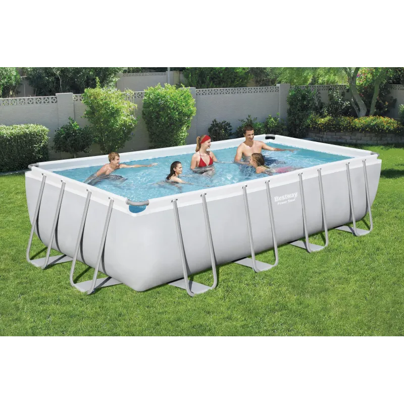 Piscina Exterior 5,50m x 2,7m x 1,2m Power Steel™ Bestway + Acessórios