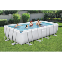 Piscina Exterior 5,50m x 2,7m x 1,2m Power Steel™ Bestway + Acessórios