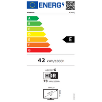 Televisão Hisense A6Q (2025) Smart TV 4K LED 43"